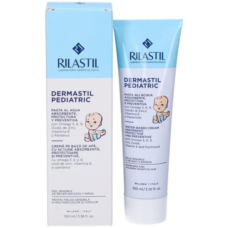 Rilastil Dermastil Pediatric Pasta Acqua 100 ml