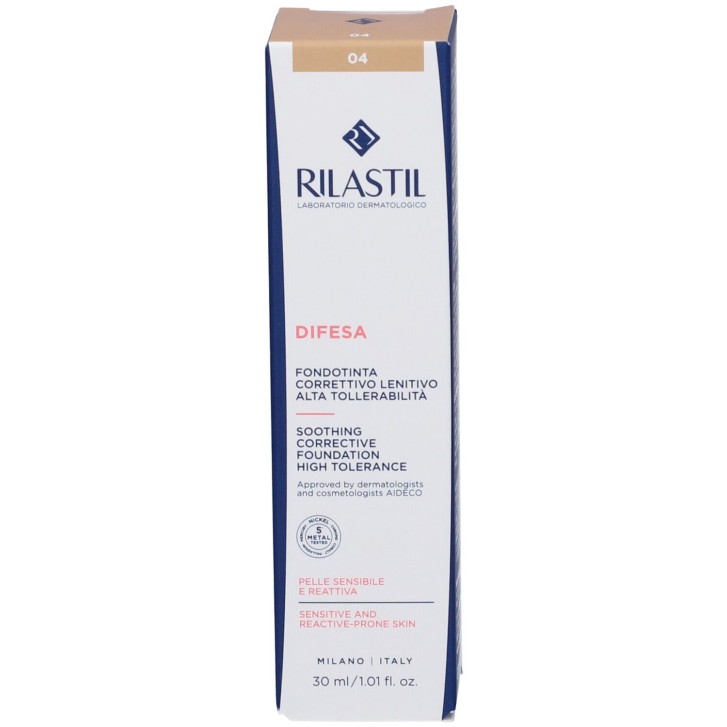 Rilastil Difesa Fondotinta Correttivo Lenitivo 04 30 ml