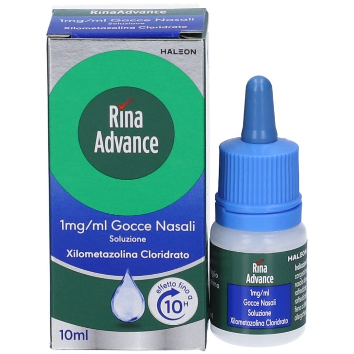 Rina Advance 0,1% Gocce Nasali Soluzione 10 ml