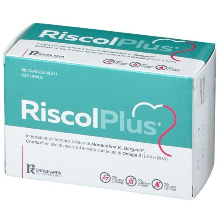 Riscol Plus 60 compresse - Integratore Controllo Colesterolo