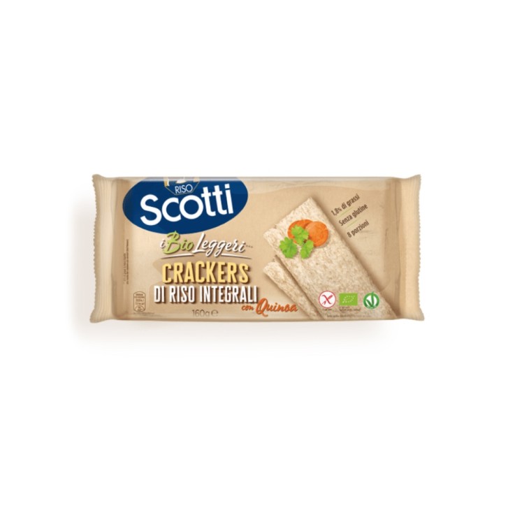 Scotti Crackers Integrali con Quinoa 160 grammi