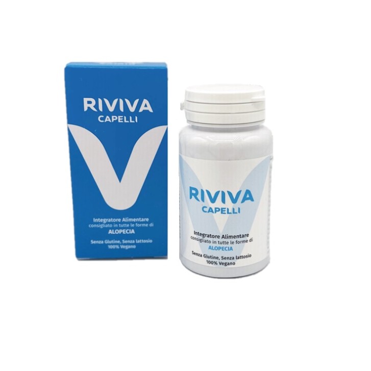 Riviva Capelli 60 Capsule - Integratore contro l'Alopecia