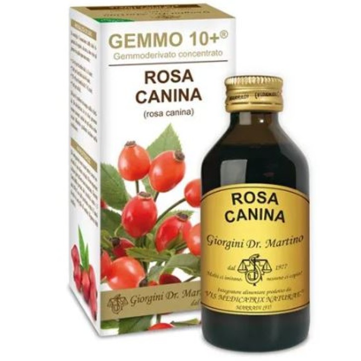 Rosa Canina Gemmo 10+ Dr. Giorgini 100 ml - Integratore Sistema Immunitario