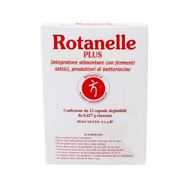 Rotanelle Plus 12 Capsule - Integratore Fermenti Lattici