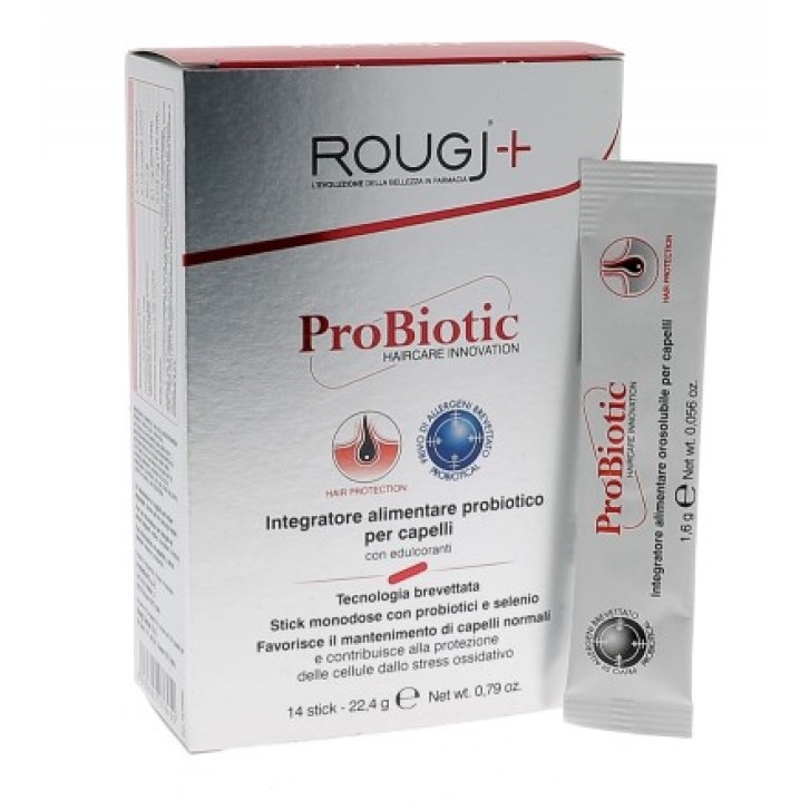 Rougj Capelli Probiotic 30 Capsule - Integratore Capelli e Unghie