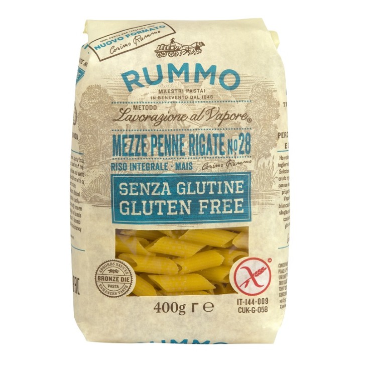 Rummo Mezze Penne Rigatoni 28 400 grammi