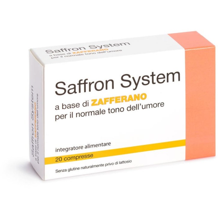 Saffron System 20 Compresse - Integratore Alimentare