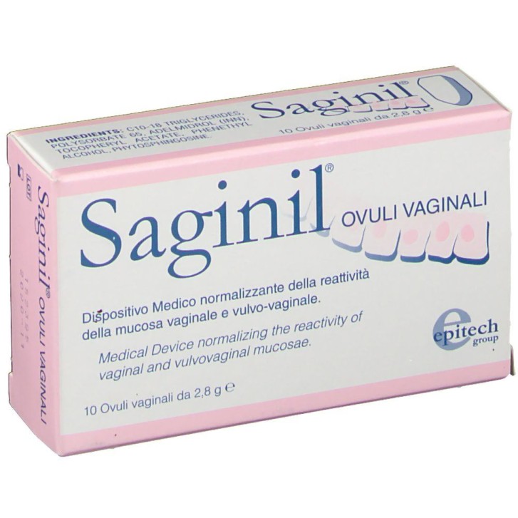 Saginil 10 Ovuli Vaginali