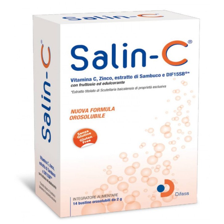 Salin-C 14 Bustine - Integratore Difese Immunitarie