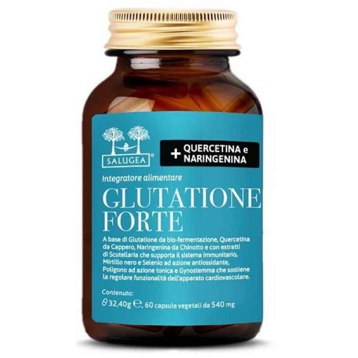 Salugea Glutatione Forte 60 capsule - Integratore Quercetina e Narigenina
