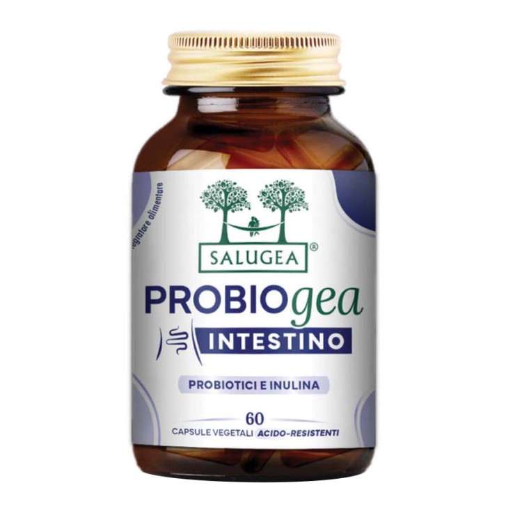 Salugea Probiogea Intestino 60 capsule - Integratore Benessere Intestinale