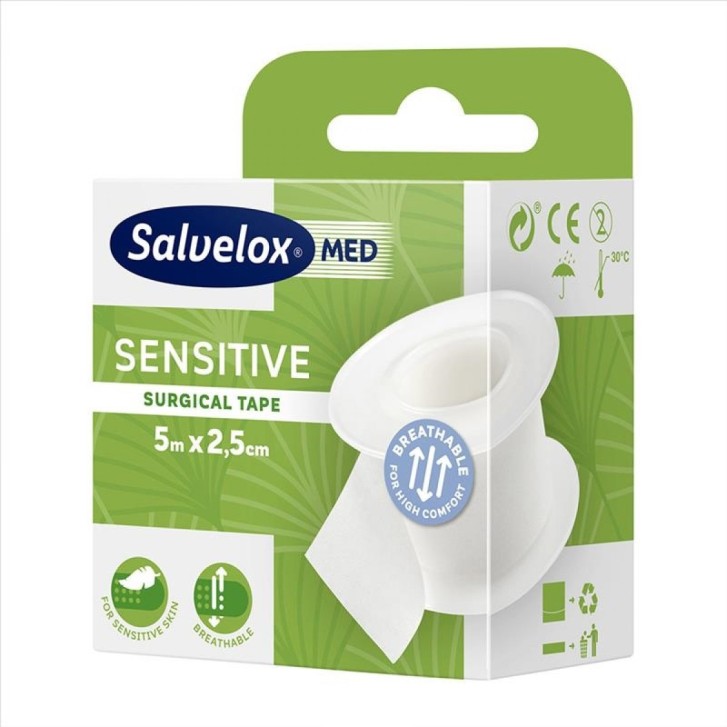 Salvelox Sensitive Tape Cerotto 5m x 2,5 cm