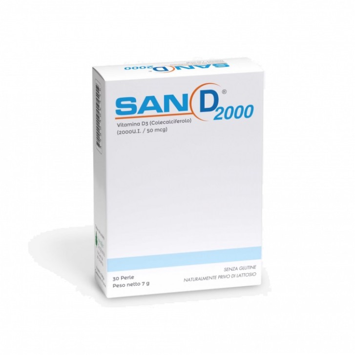 San D 2000 ui 30 capsule soft gel - Integratore Vitamina D