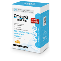 Sanavita Omega 3 Bluefish 60 Capsule - Integratore per Funzione Cardiaca