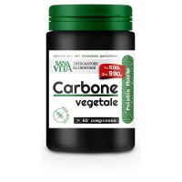 Sanavita Carbone Vegetale 60 compresse - Integratore Alimentare