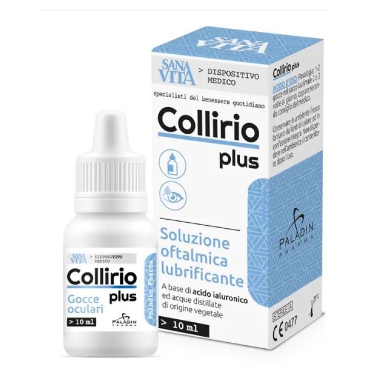 Sanavita Collirio Plus Soluzione Umettante Isotonica 10 ml