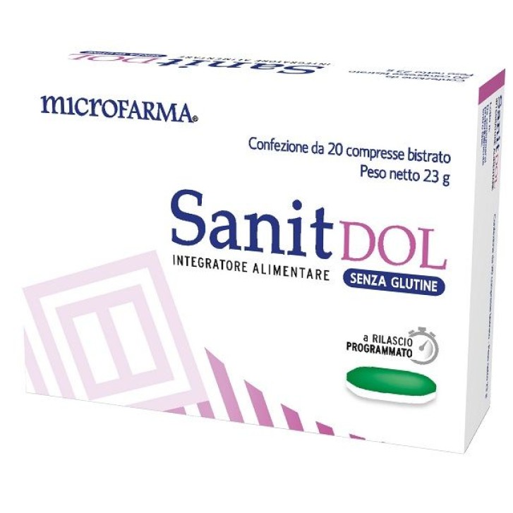 Sanit Dol 20 compresse - Integratore Alimentare