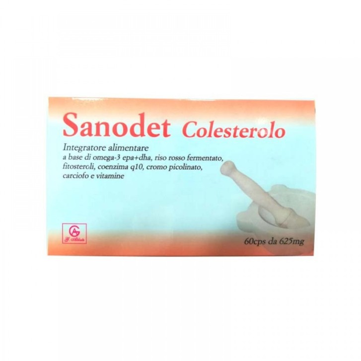 Sanodet Colesterolo 60 Capsule - Integratore per il Colesterolo