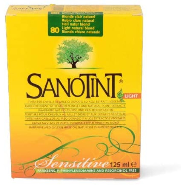 Sanotint Light Tintura 80 Biondo Chiaro Naturale 125 ml