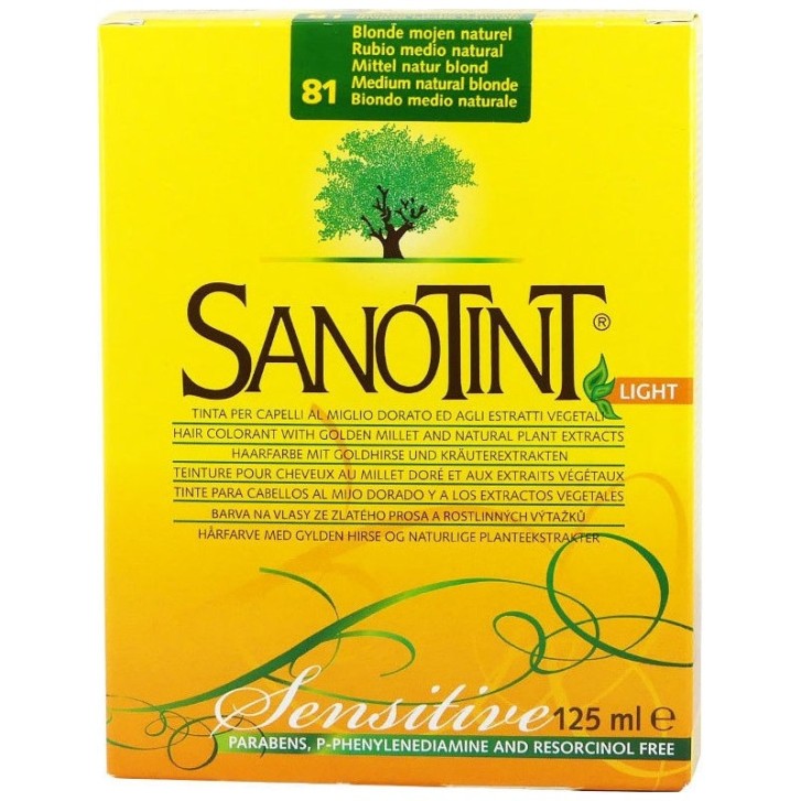 Sanotint Light Tintura 81 Biondo Medio Naturale 125 ml
