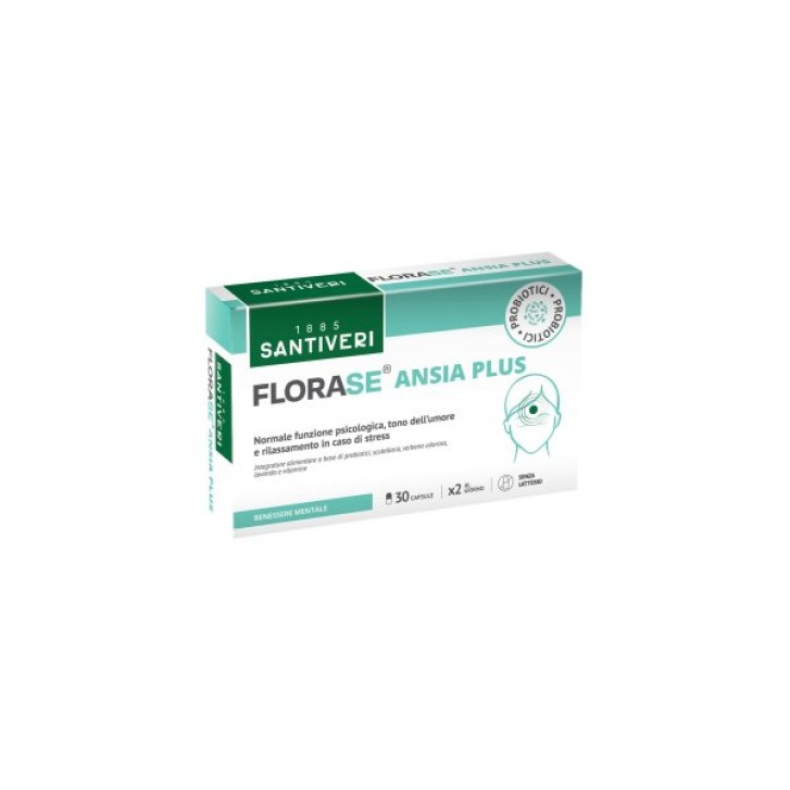 Florase Ansia Plus 30 caspule - Integratore Benessere Mentale