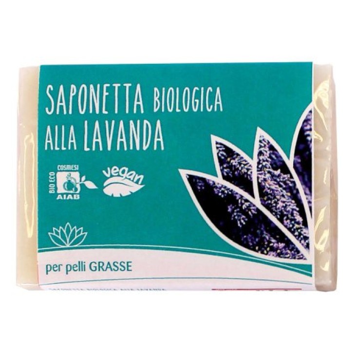 Fior di Loto Sapone di Lavanda Bio 100 grammi