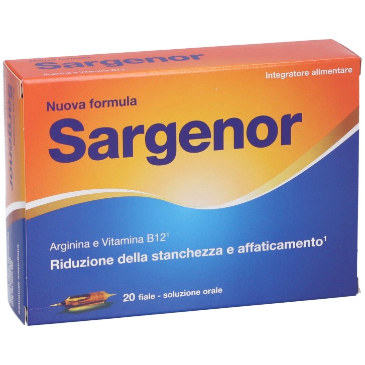 Sargenor 20 Fiale - Integratore di Arginina