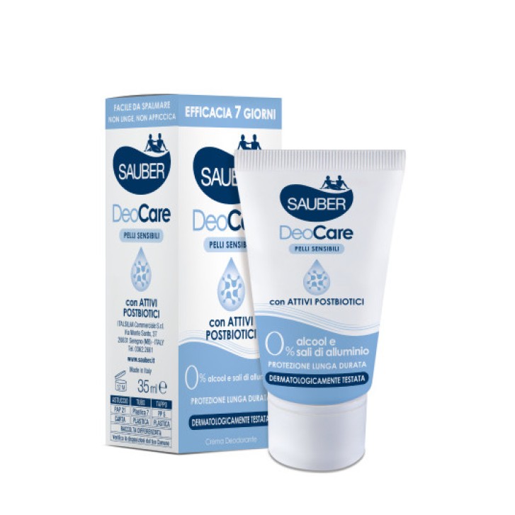 Sauber Deocare Crema Deodorante 7 giorni 35 ml