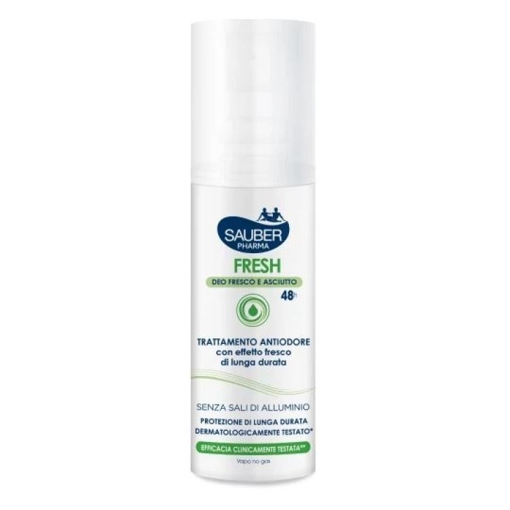 Sauber Fresh Deodorante Anti-Odore 48h Vapo 100 ml