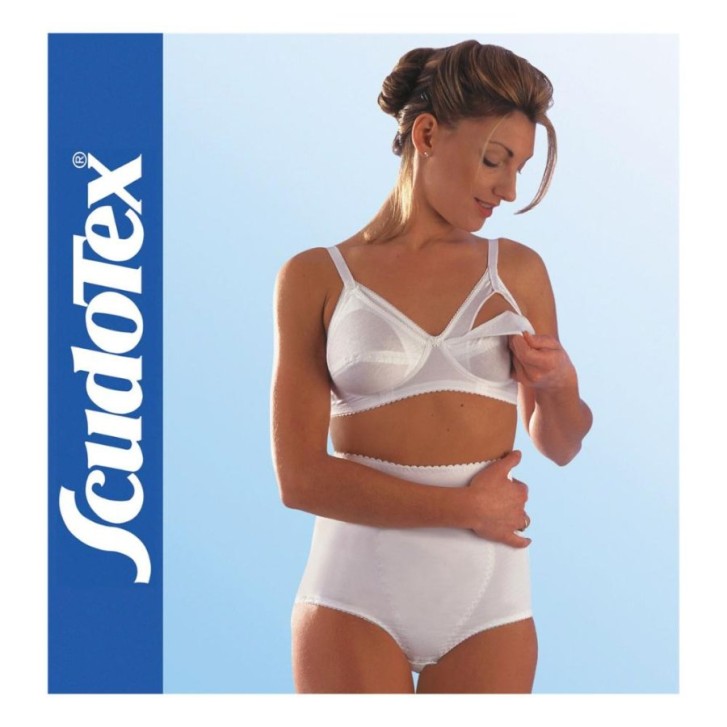 Scudotex Cotton Lady Guaina Corta Bianca Taglia 6