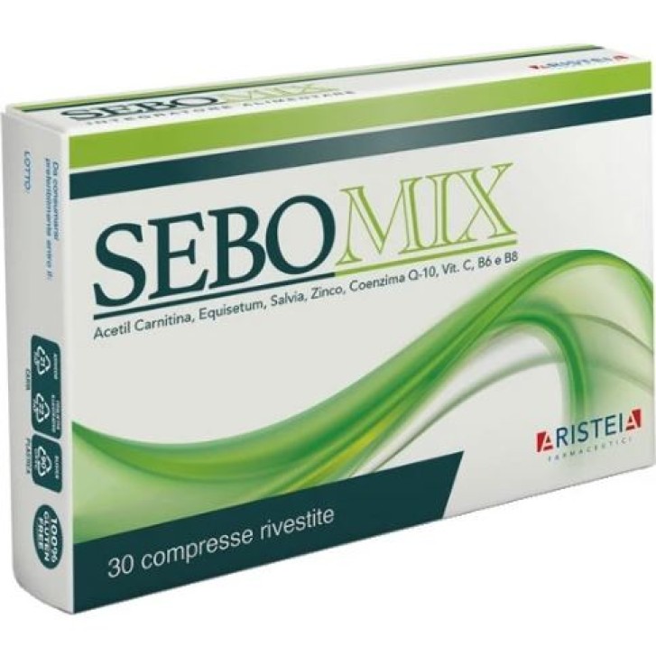 Sebomix 30 compresse - Integratore Alimentare