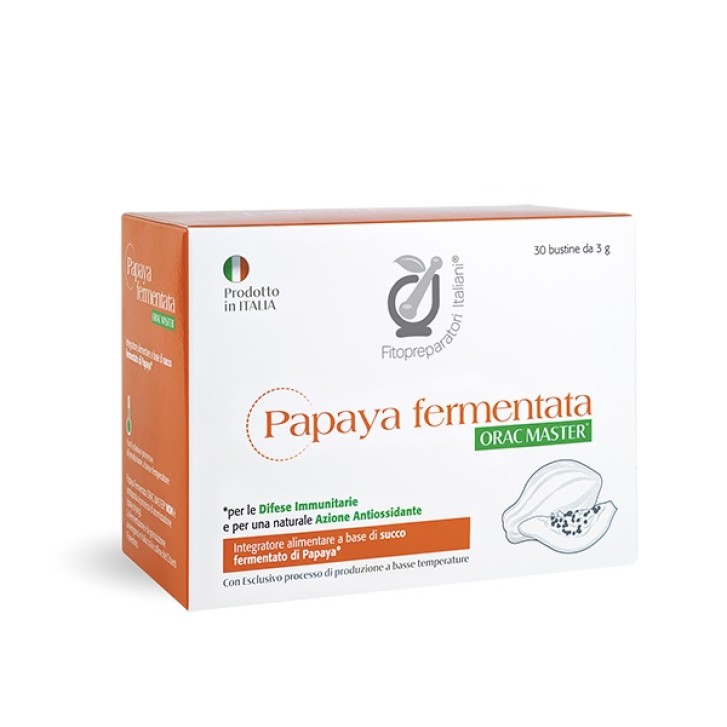 Papaya Orac Master 30 bustine - Integratore Antiossidante e Difese Immunitarie