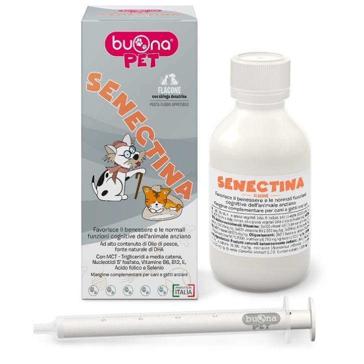 Senectina Mangime Complementare per Cani e Gatti Anziani 90 g