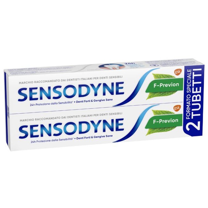 Sensodyne Dentifricio F-Previon 2 x 75 ml