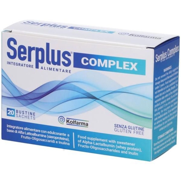 Serplus Complex 20 Bustine - Integratore per l’equilibrio della flora intestinale