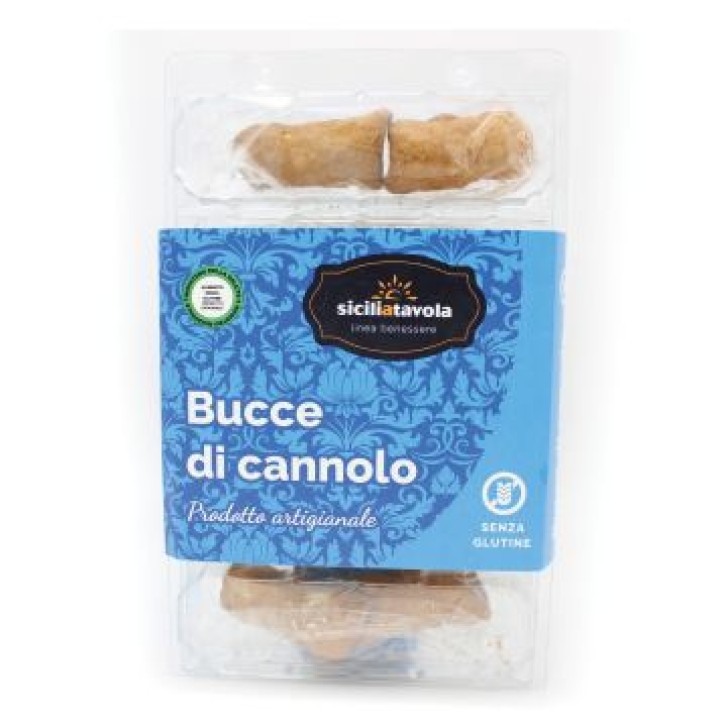 Sicilia a Tavola Bucce di Cannolo Mignon Senza Glutine 90 g