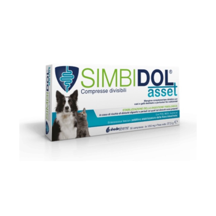 Simbidol Asset 30 Compresse - Integratore Veterinario