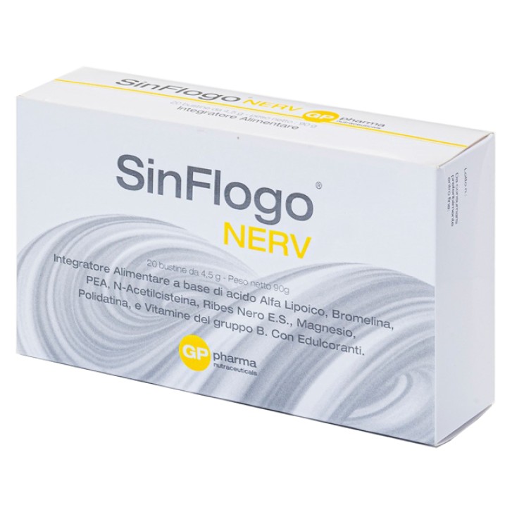 Sinflogo Nerv 20 Bustine - Integratore Sistema Nervoso