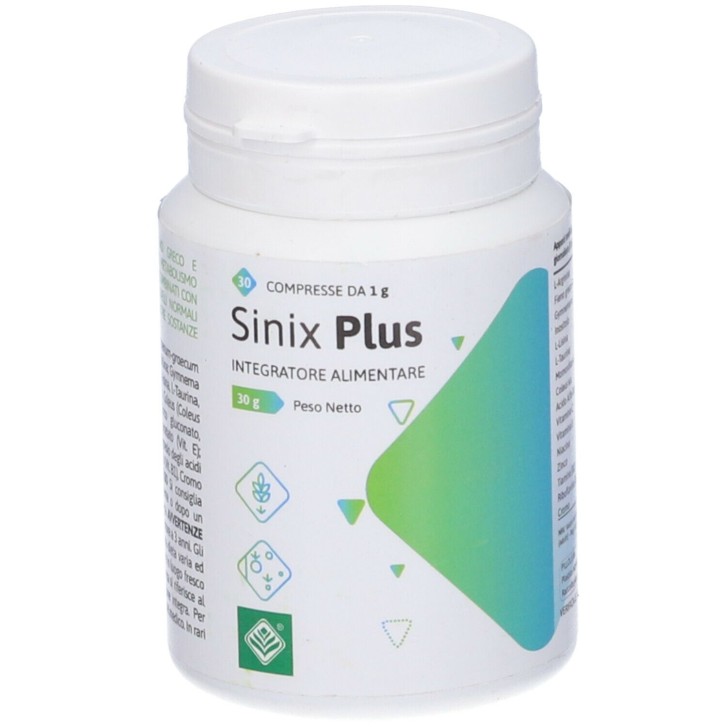 Sinix Plus 30 Compresse - Integratore Metabolismo Carboidrati e Glicemia