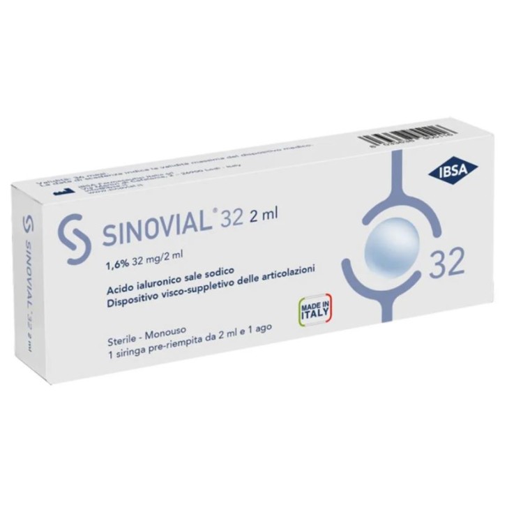 Sinovial 32 Siringa 1,6% 32 mg/2 ml 1 pezzo