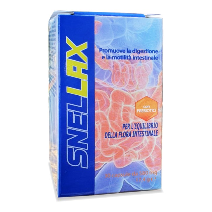 Snellax 30 capsule - Integratore per l'equilibrio della Flora intestinale