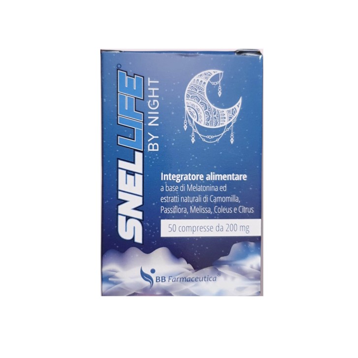 Snellife By Night 200 mg 50 compresse - Integratore Fame Notturna e Insonnia