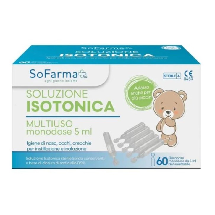 Sofarma+ Soluzione Salina 0,9% 60 flaconcini