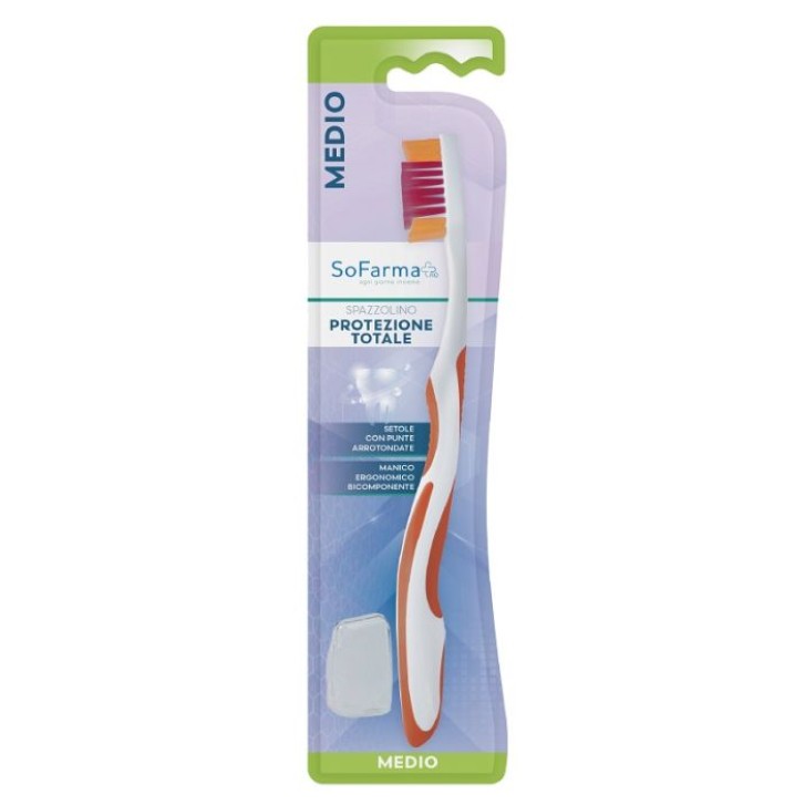 SoFarma+ Spazzolino Total Protection Setole Medie
