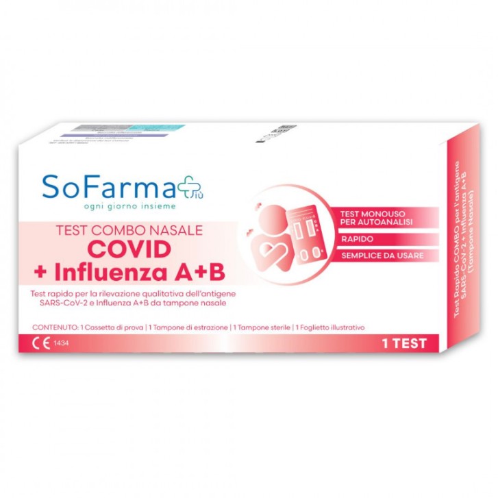 Sofarma+ Autotest Covid Influenza Autodiagnostico 1 Test