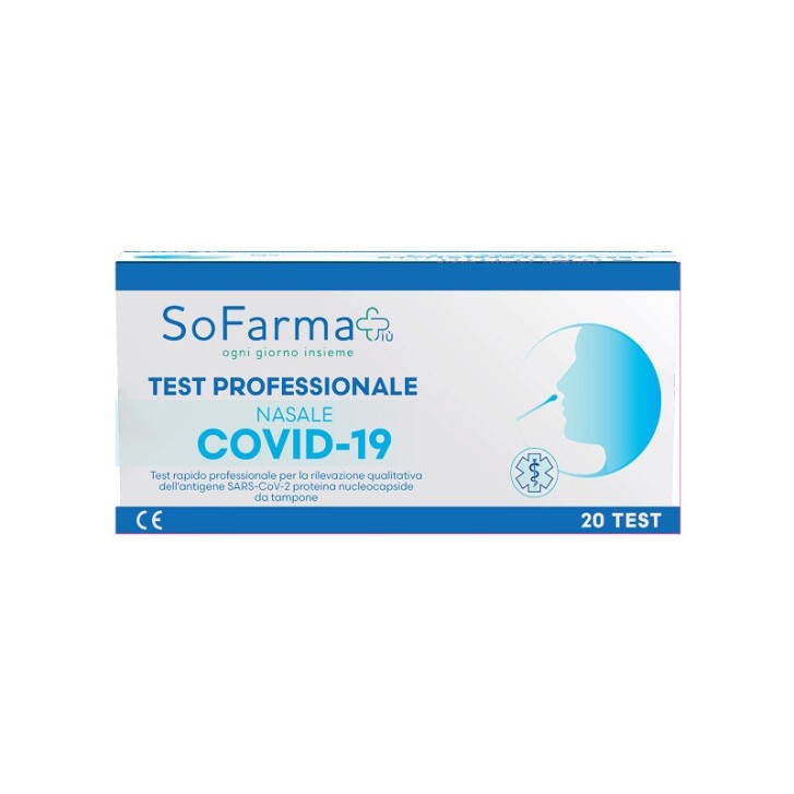 Sofarma+ Test Covid19 Nasale Professione 20 pezzi
