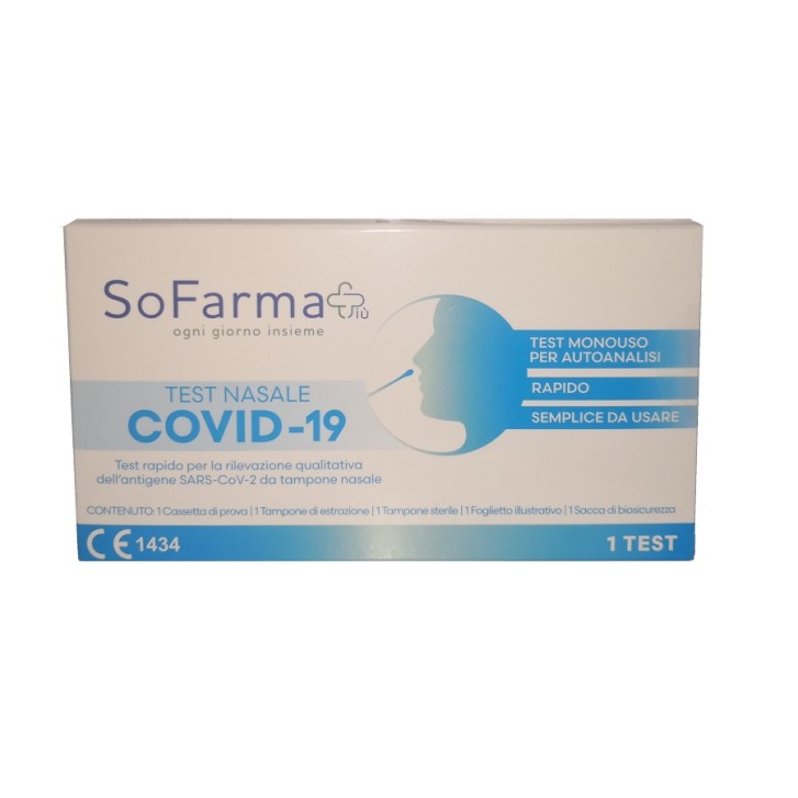 Sofarma+ Test Covid 19 Nasale 1 pezzo
