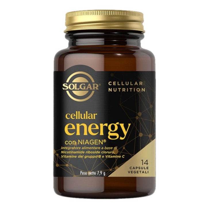 Solgar Cellular Energy 14 Capsule - Integratore Energia e Stanchezza