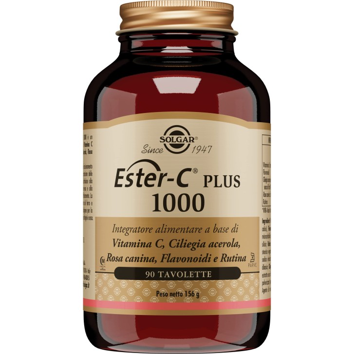 Solgar Ester-C Plus 1000 90 Tavolette - Integratore Vitamina C