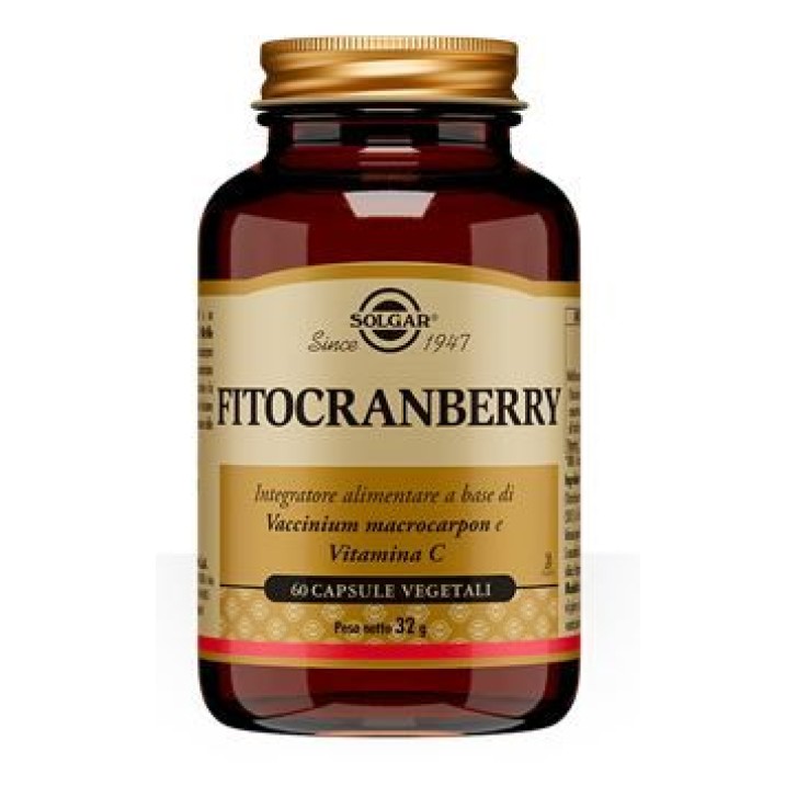 Solgar Fitocranberry 60 Capsule - Integratore Alimentare